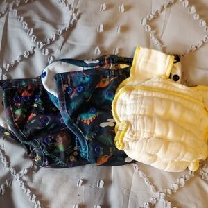 Newborn Cover & Fitted Cloth Diaper Lot